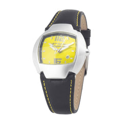 Chronotech Black Leather Watch -   -  Chronotech.