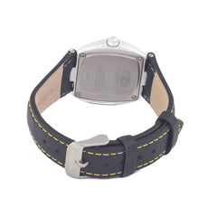 Chronotech Black Leather Watch -   -  Chronotech.