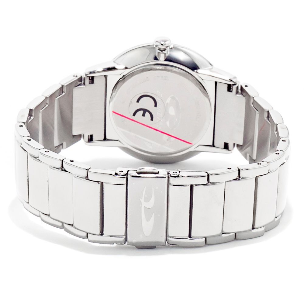 Chronotech Silver Stainless Steel Watch -   -  Chronotech.