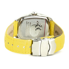 Chronotech Yellow Leather Watch -   -  Chronotech.