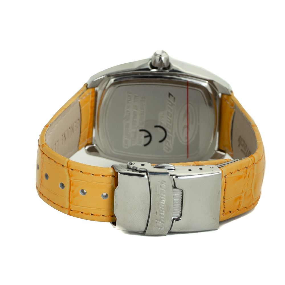 Chronotech Orange Leather Watch -   -  Chronotech.