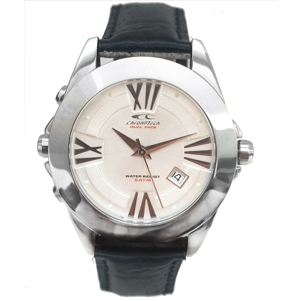 Chronotech Multicolor Leather Watch -   -  Chronotech.