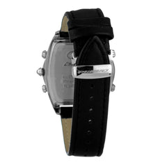 Chronotech Black Leather Watch -   -  Chronotech.