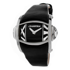 Chronotech Black Leather Watch -   -  Chronotech.