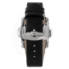 Chronotech Black Leather Watch -   -  Chronotech.