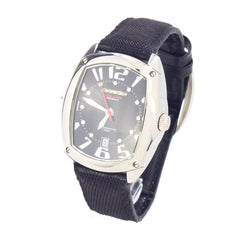 Chronotech Black Leather Watch -   -  Chronotech.