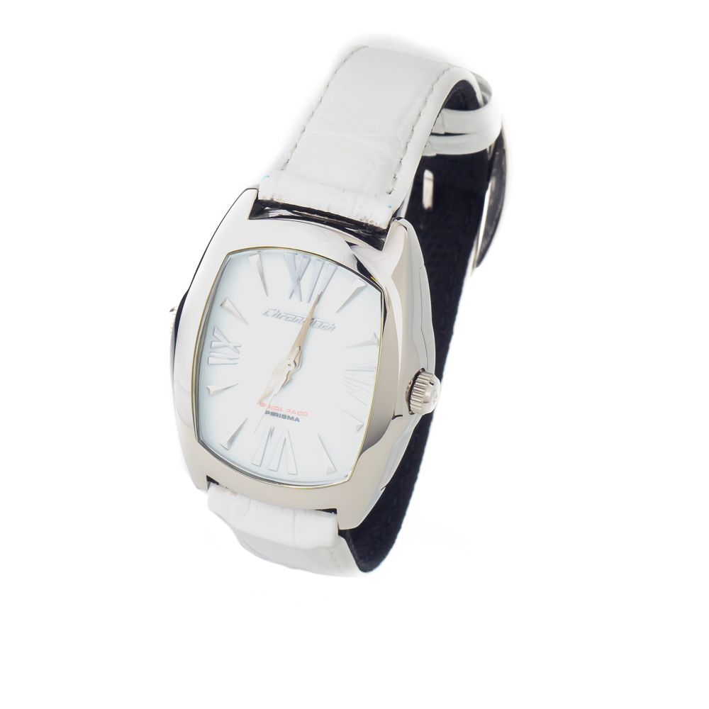 Chronotech Black Leather Watch -   -  Chronotech.