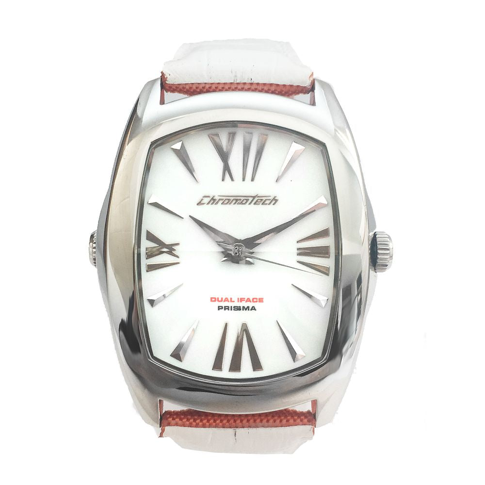 Chronotech Orange Leather Watch -   -  Chronotech.