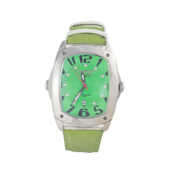 Chronotech Green Leather Watch -   -  Chronotech.