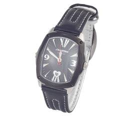 Chronotech Black Leather Watch -   -  Chronotech.