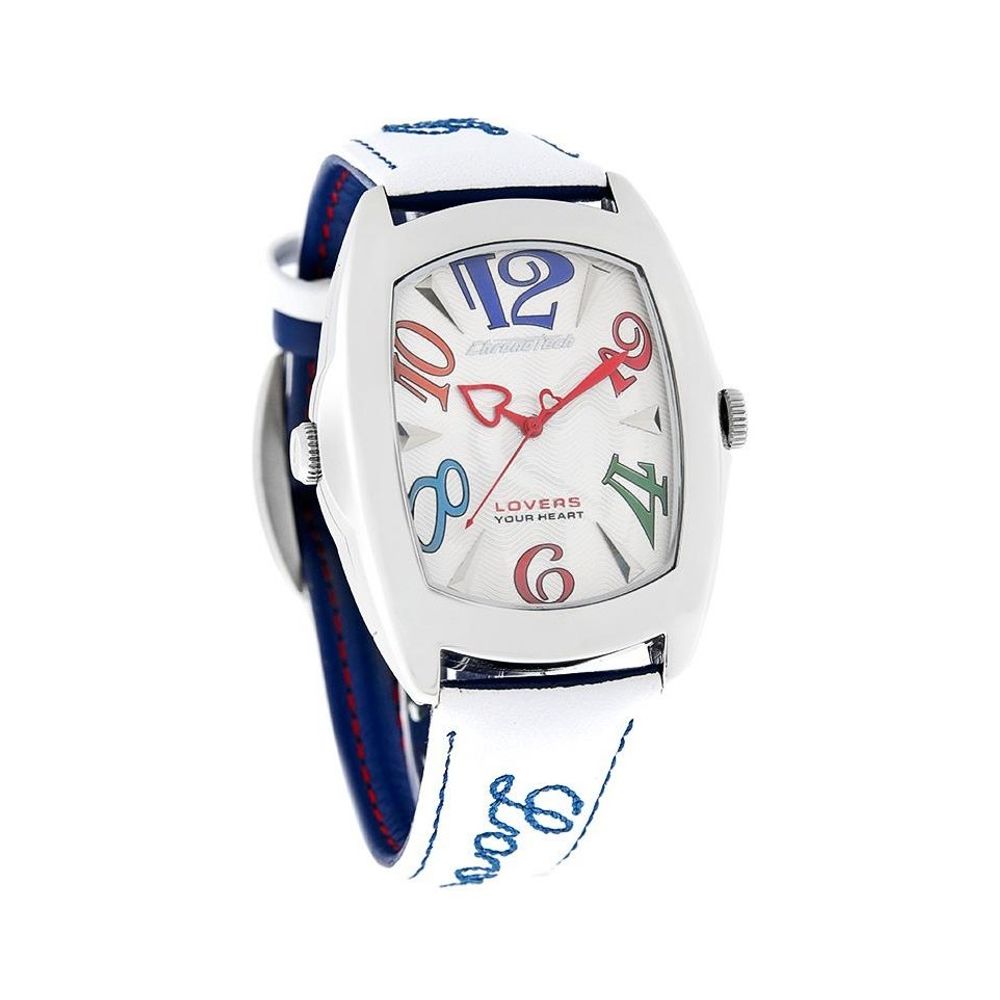 Chronotech Blue Leather Watch -   -  Chronotech.