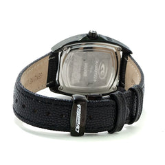Chronotech Black Leather Watch -   -  Chronotech.