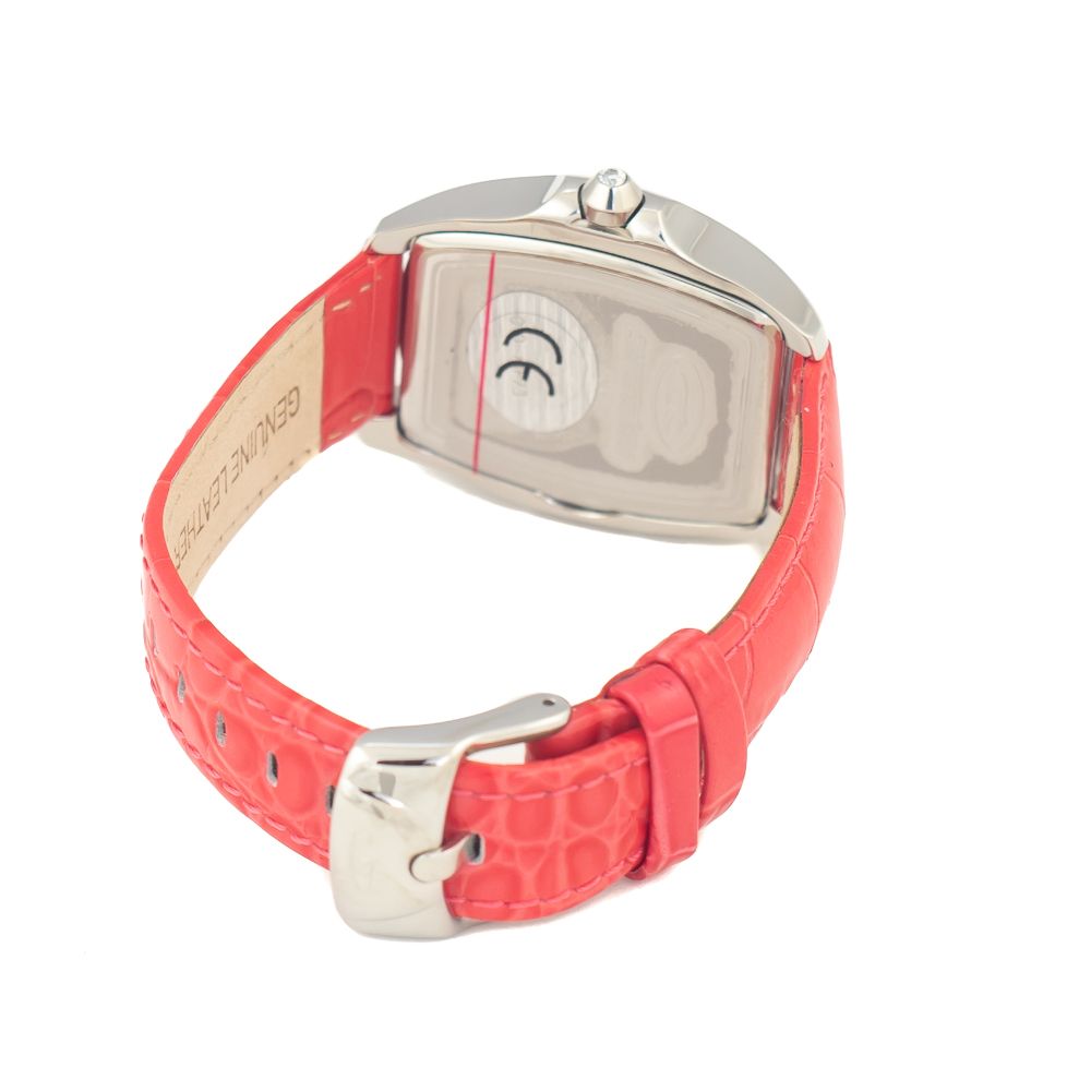 Chronotech Red Leather Watch -   -  Chronotech.