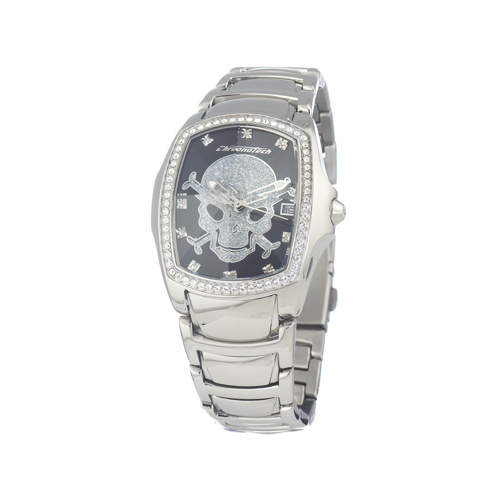 Chronotech Silver Stainless Steel Watch -   -  Chronotech.