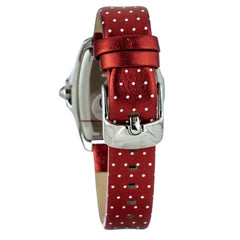 Chronotech Red Leather Watch -   -  Chronotech.