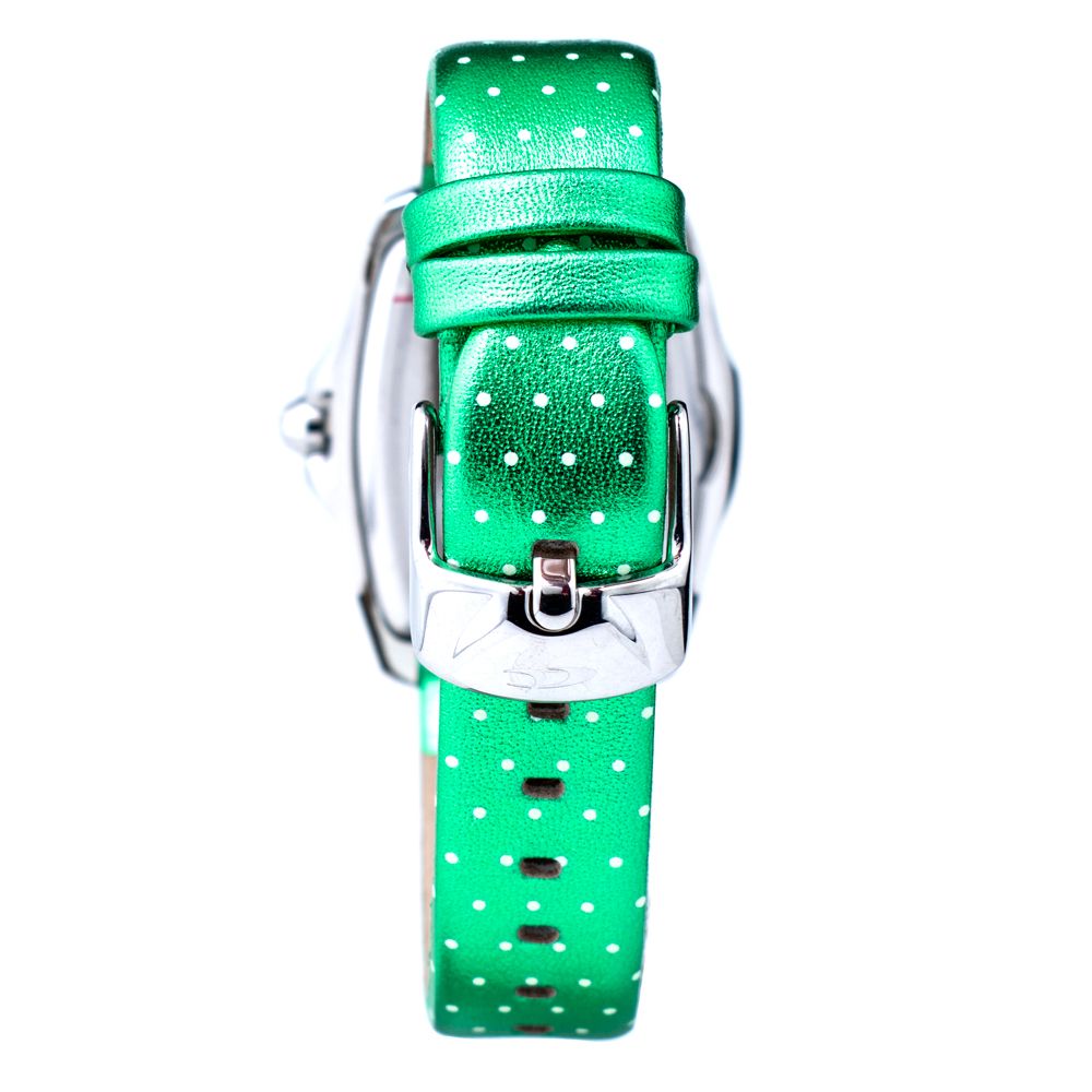 Chronotech Green Leather Watch -   -  Chronotech.
