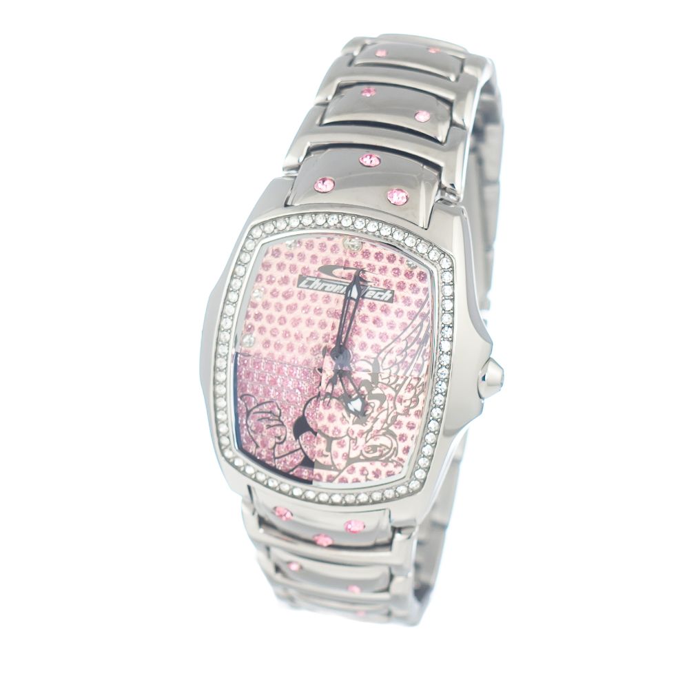 Chronotech Silver Stainless Steel Watch -   -  Chronotech.