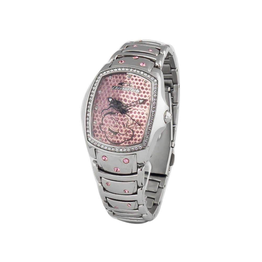 Chronotech Silver Stainless Steel Watch -   -  Chronotech.