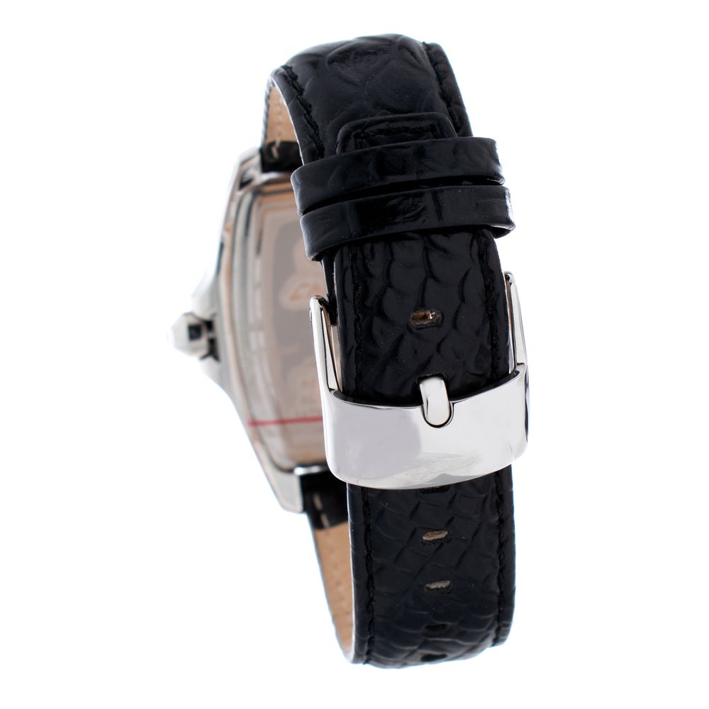 Chronotech Black Leather Watch -   -  Chronotech.