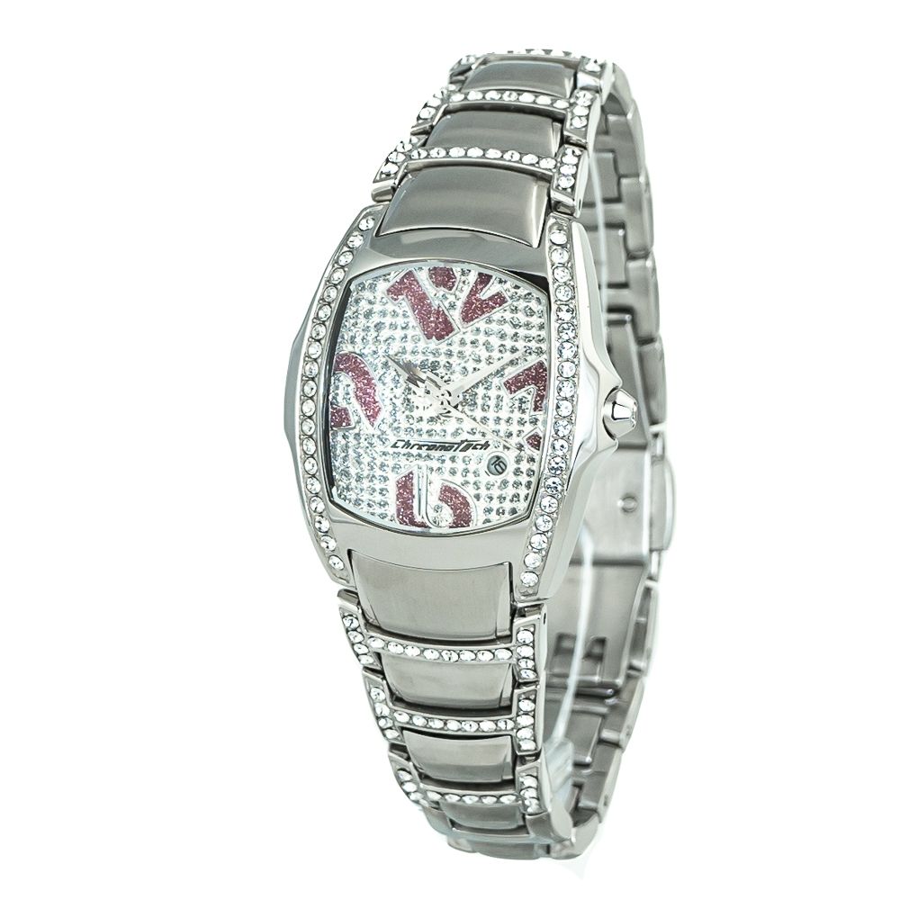 Chronotech Silver Stainless Steel Watch -   -  Chronotech.