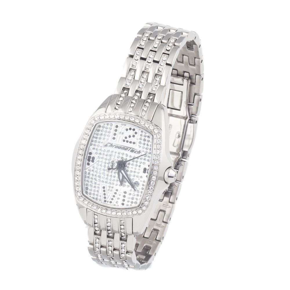 Chronotech Silver Stainless Steel Watch -   -  Chronotech.