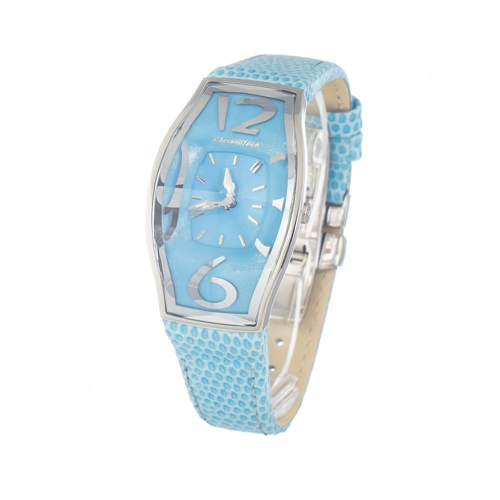 Chronotech Blue Leather Watch -   -  Chronotech.