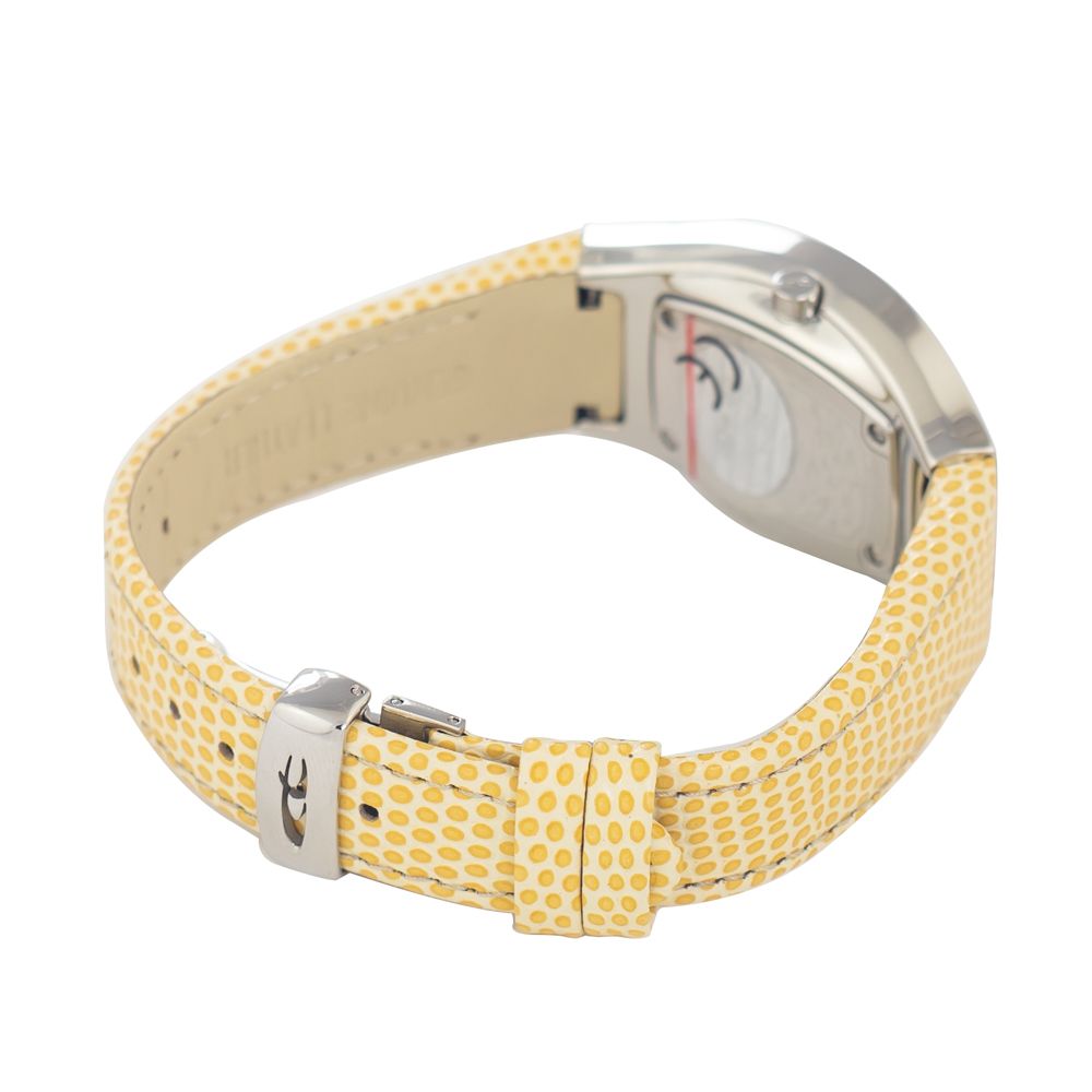 Chronotech Yellow Leather Watch -   -  Chronotech.