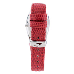 Chronotech Red Leather Watch -   -  Chronotech.