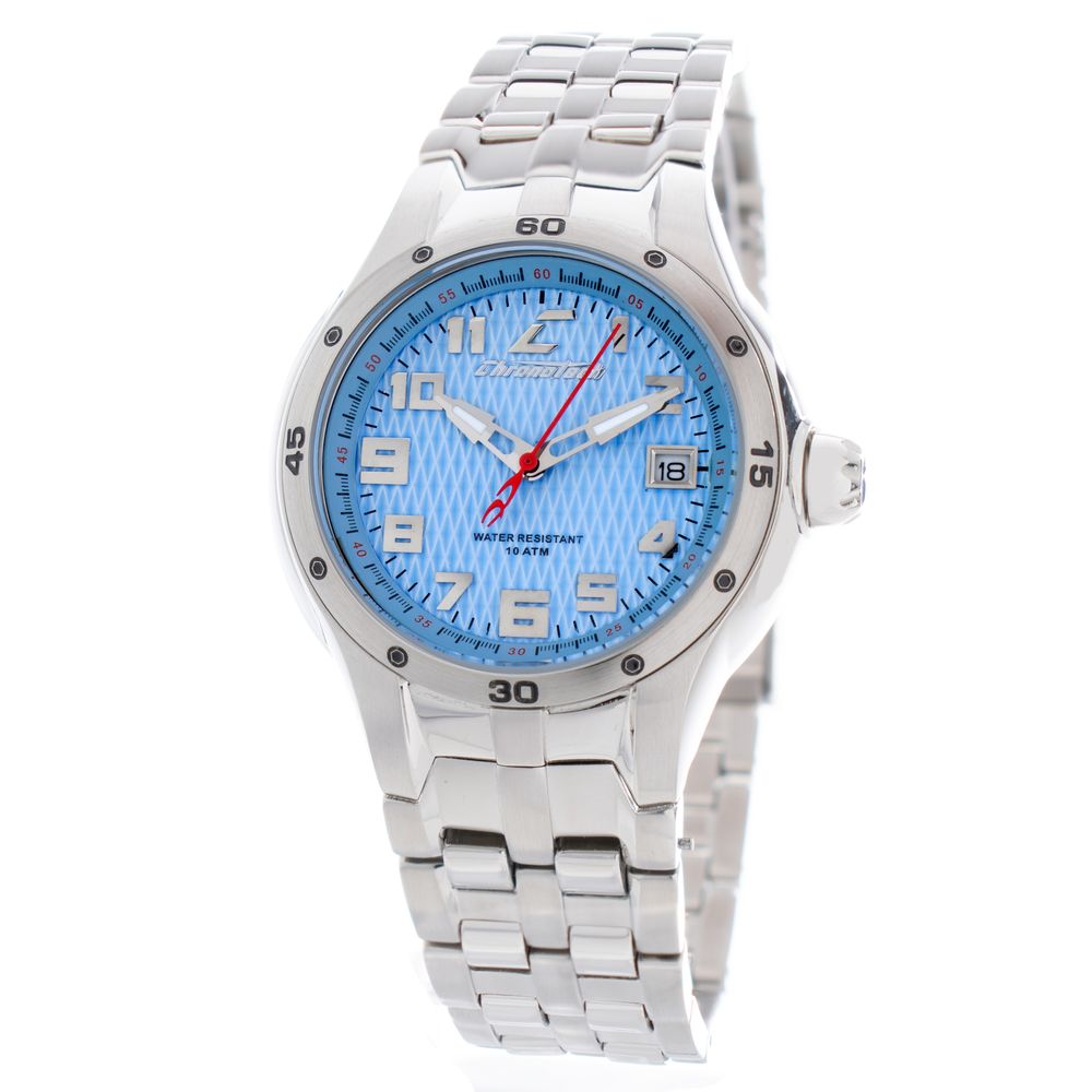Chronotech Silver Stainless Steel Watch -   -  Chronotech.