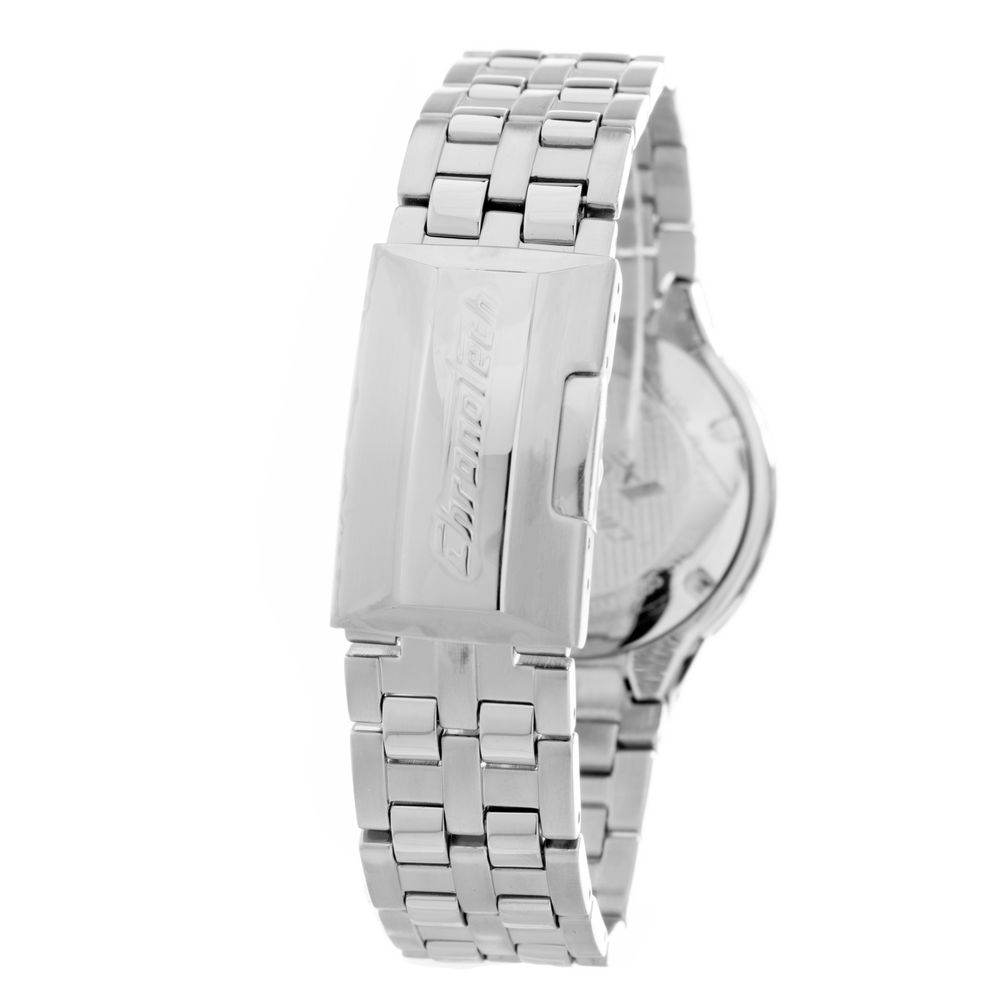 Chronotech Silver Stainless Steel Watch -   -  Chronotech.
