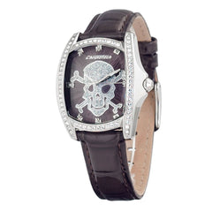 Chronotech Black Leather Watch -   -  Chronotech.