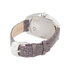 Chronotech Gray Leather Watch -   -  Chronotech.