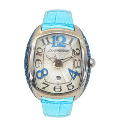 Chronotech Blue Leather Watch -   -  Chronotech.