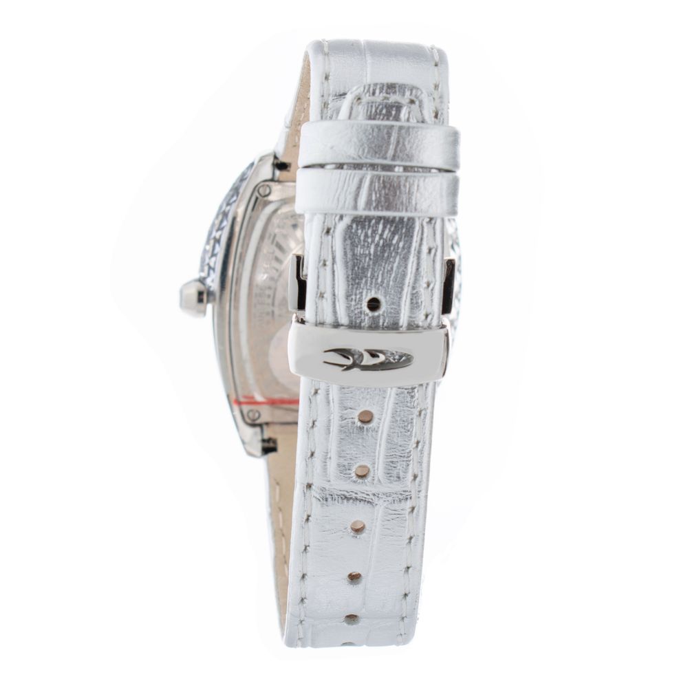 Chronotech Silver Leather Watch -   -  Chronotech.