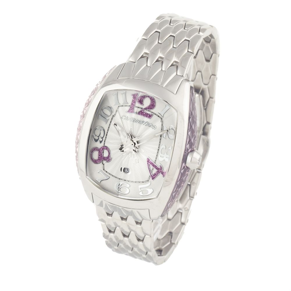 Chronotech Silver Stainless Steel Watch -   -  Chronotech.