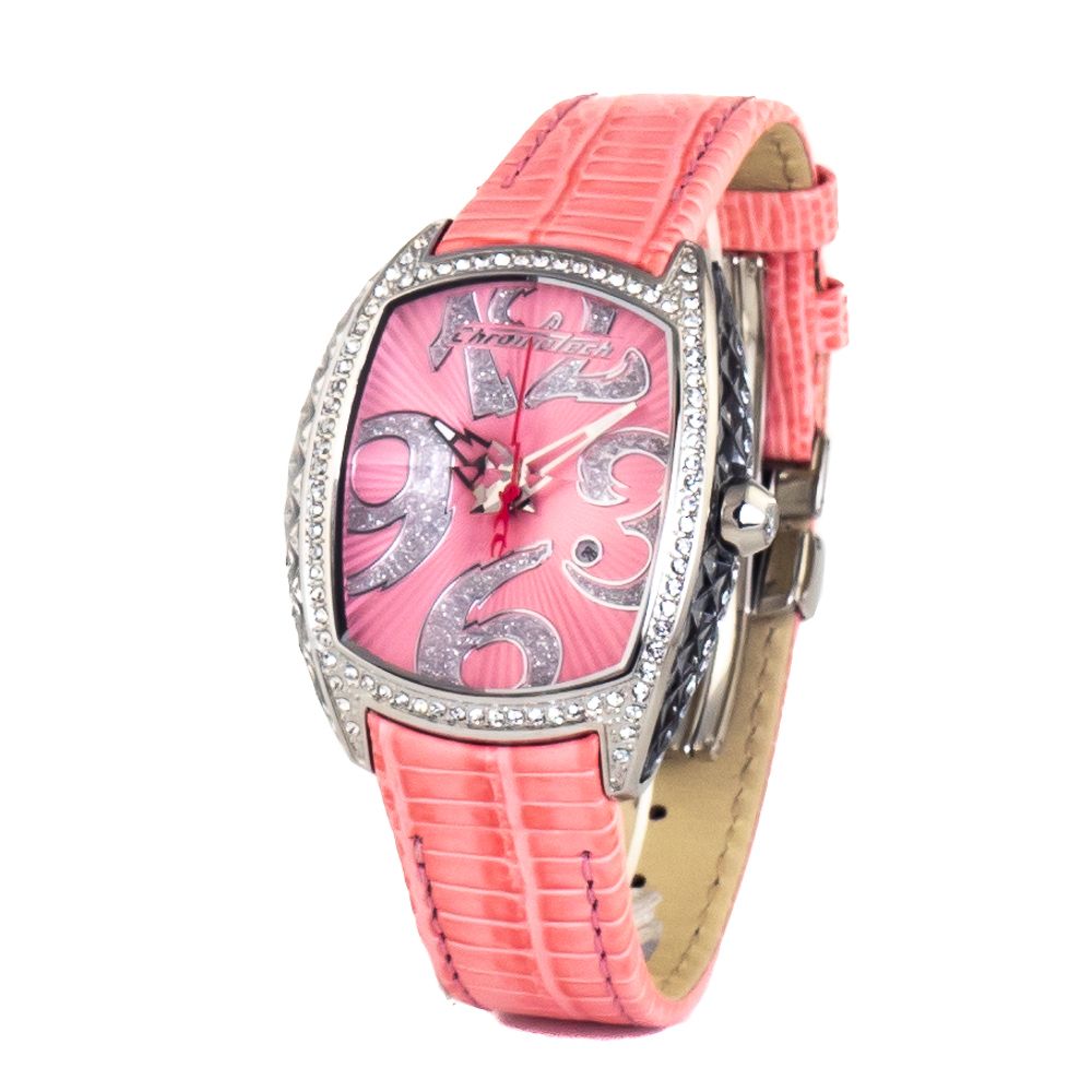 Chronotech Multicolor Leather Watch -   -  Chronotech.