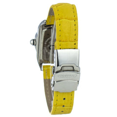 Chronotech Yellow Leather Watch -   -  Chronotech.