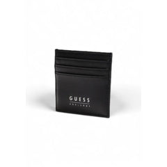 Guess Black Leather Cardholder -   -  Guess.