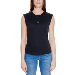 Calvin Klein Jeans Black Cotton T-Shirt -   -  Calvin Klein Jeans.