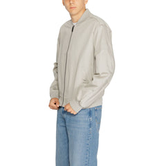 Calvin Klein Gray Organic Cotton Jackets & Coat -   -  Calvin Klein.