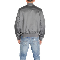 Calvin Klein Gray Organic Cotton Jackets & Coat -   -  Calvin Klein.