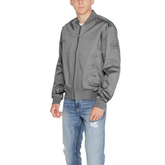 Calvin Klein Gray Organic Cotton Jackets & Coat -   -  Calvin Klein.