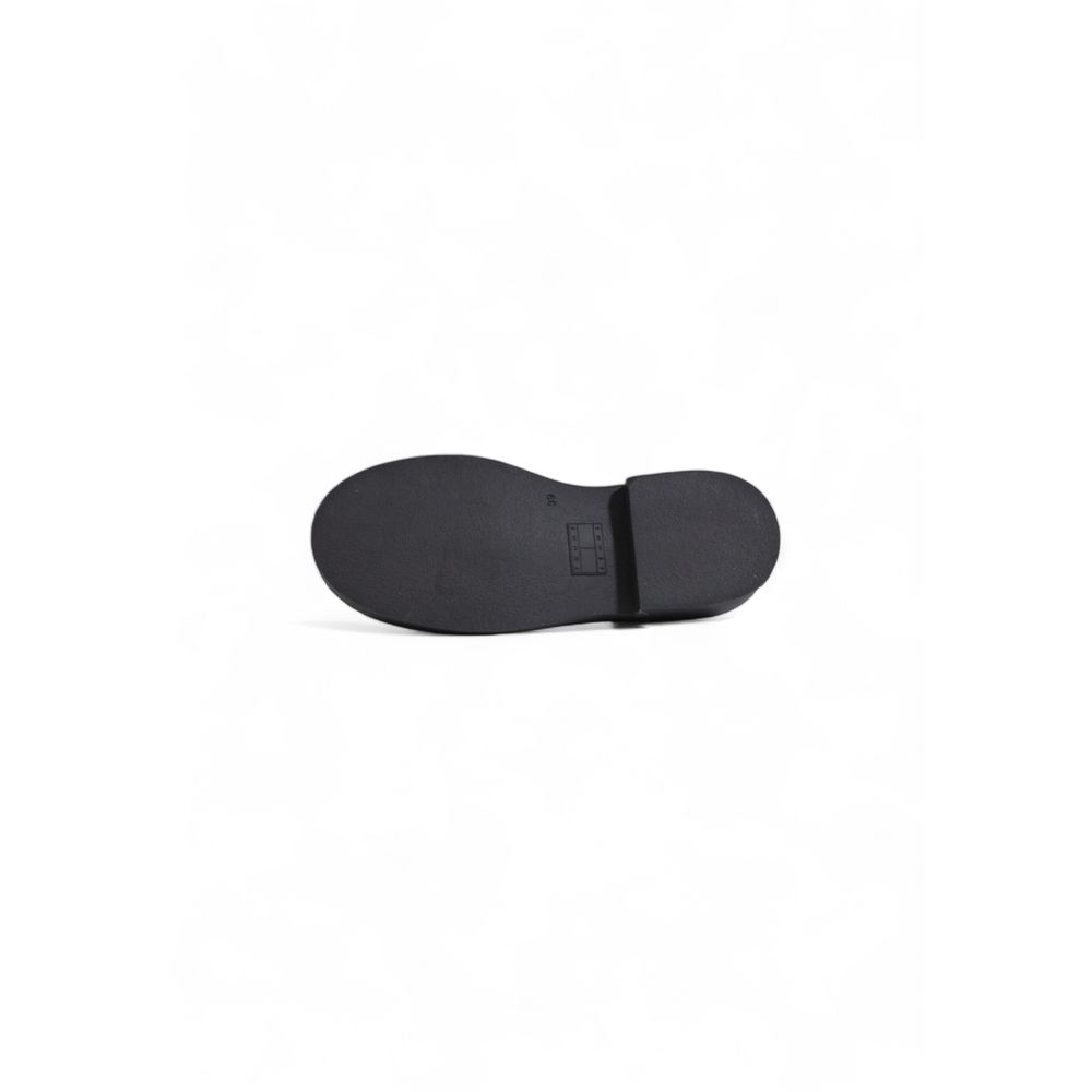 Tommy Hilfiger Black Leather Platform -   -  Tommy Hilfiger.