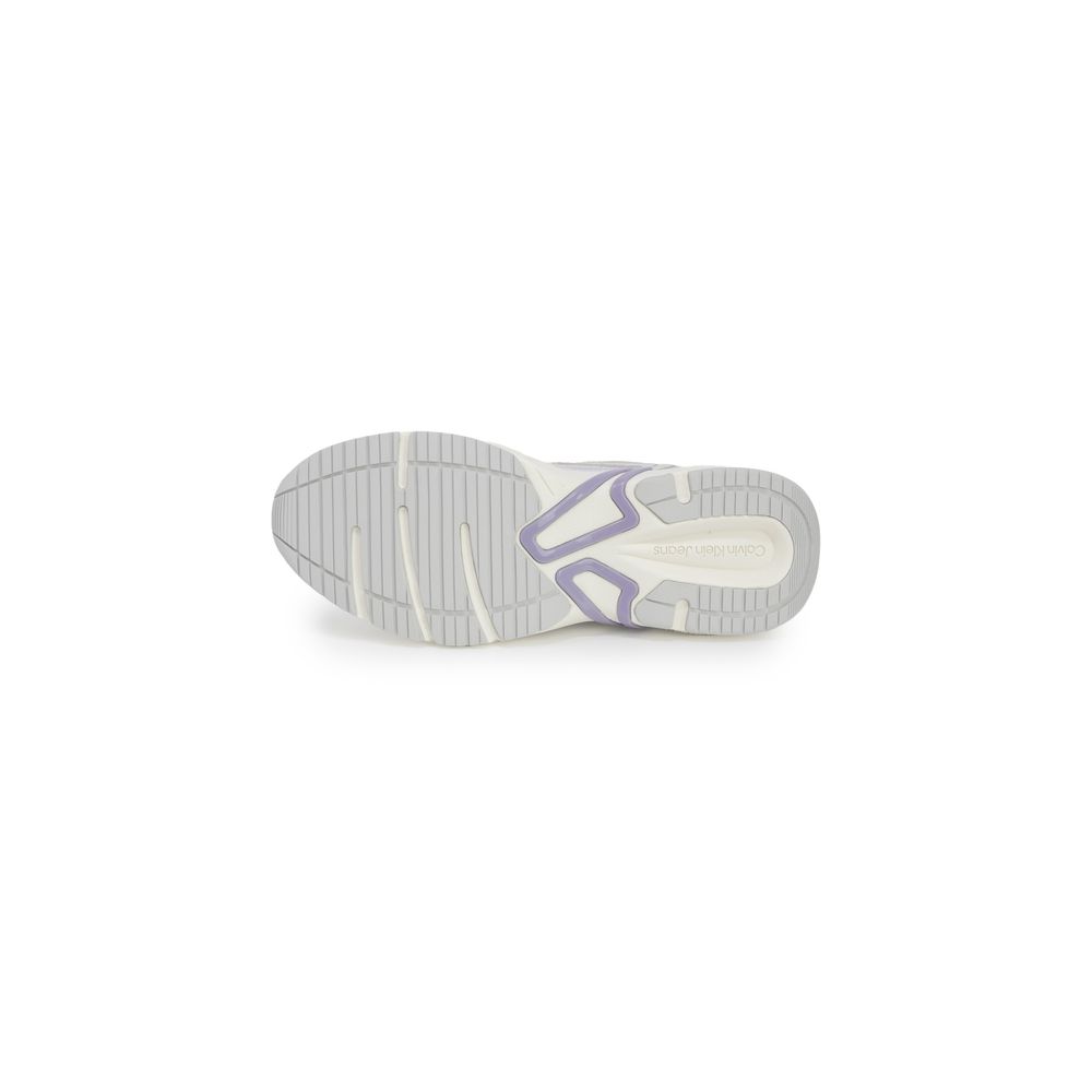 Calvin Klein Jeans Purple Leather Sneaker -   -  Calvin Klein Jeans.