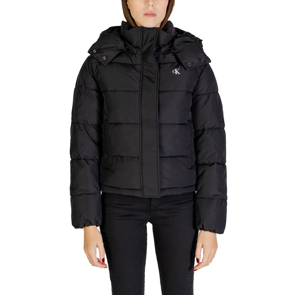 Calvin Klein Jeans Black Recycled Polyester Jackets & Coat -   -  Calvin Klein Jeans.