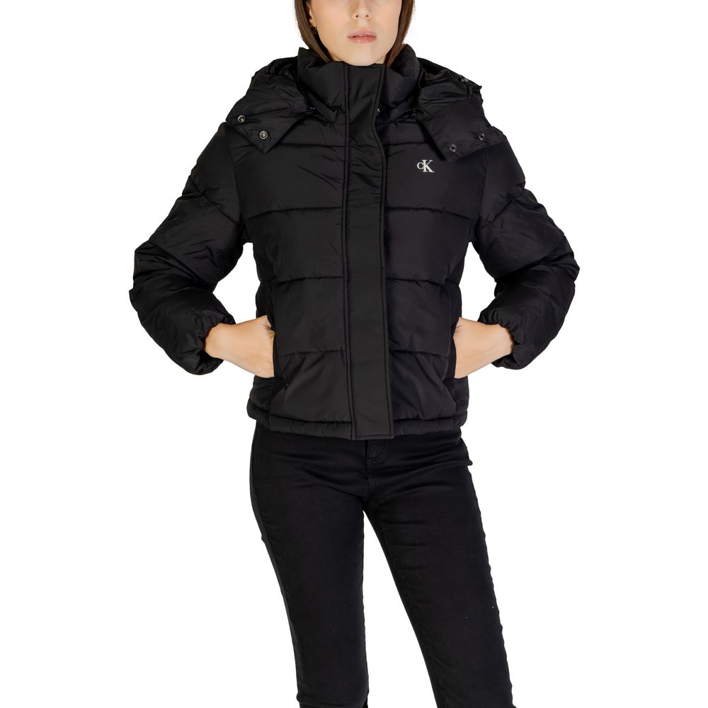 Calvin Klein Jeans Black Recycled Polyester Jackets & Coat -   -  Calvin Klein Jeans.
