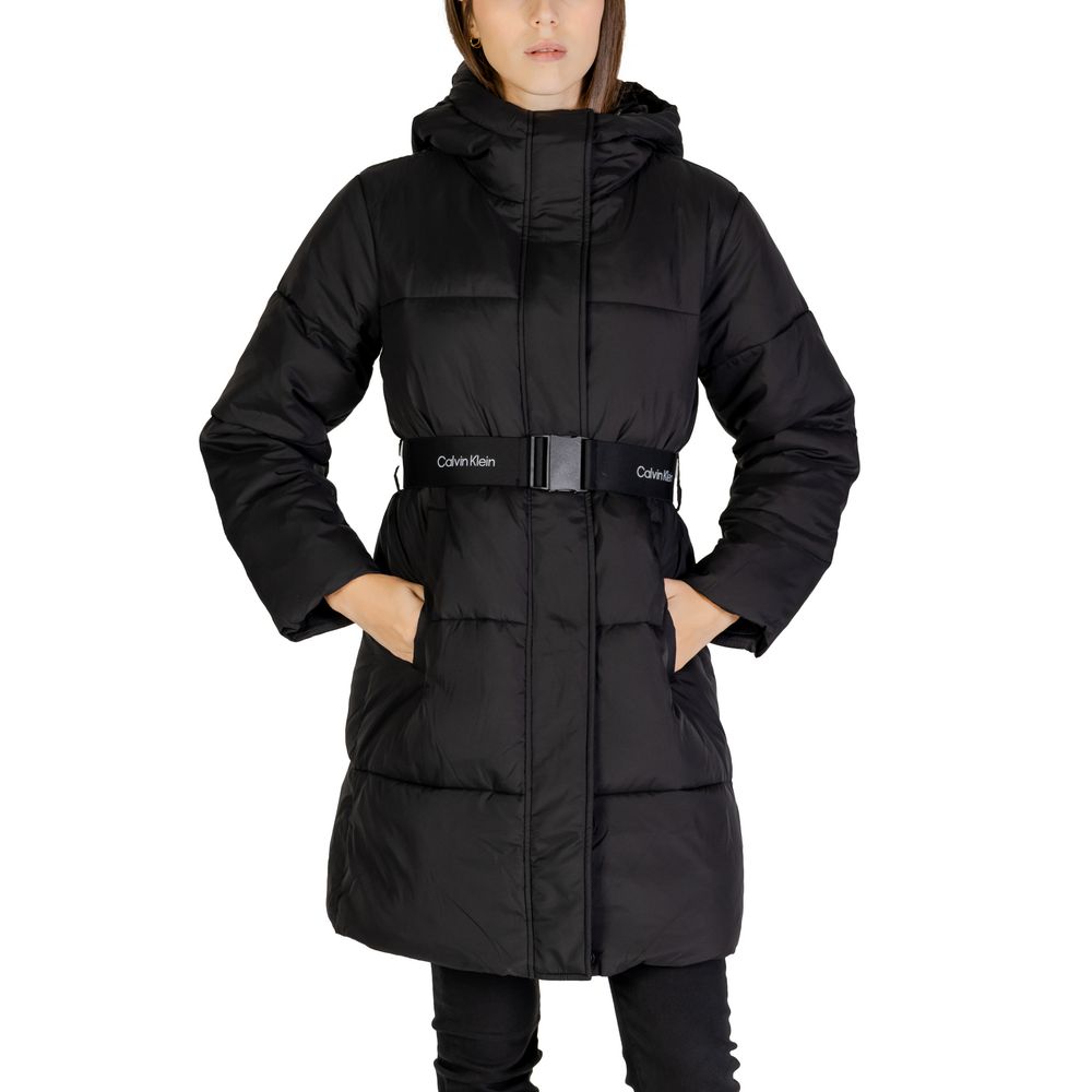 Calvin Klein Jeans Black Nylon Jackets & Coat -   -  Calvin Klein Jeans.