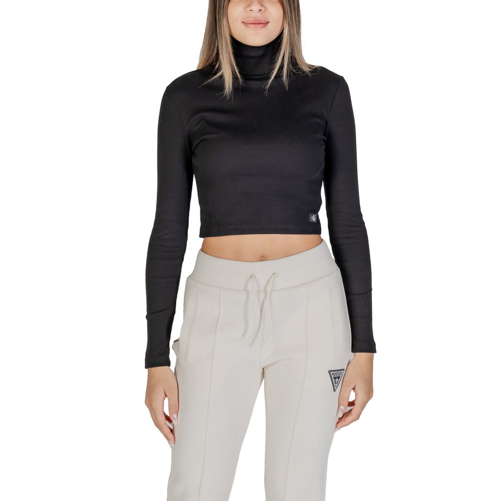 Calvin Klein Jeans Black Cotton Long Sleeve -   -  Calvin Klein Jeans.