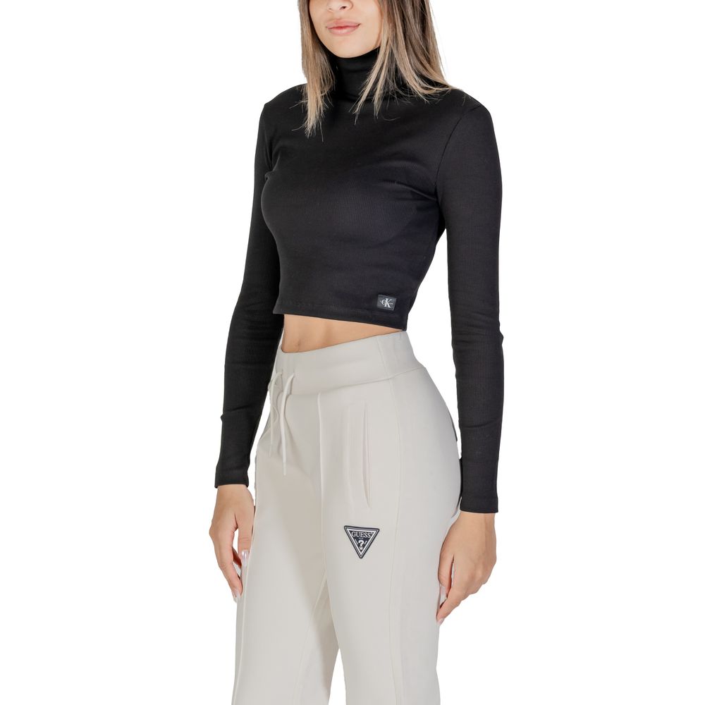 Calvin Klein Jeans Black Cotton Long Sleeve -   -  Calvin Klein Jeans.