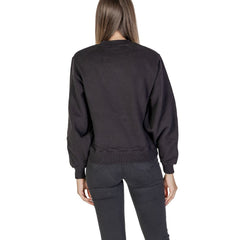 Calvin Klein Jeans Black Cotton Sweatshirt -   -  Calvin Klein Jeans.
